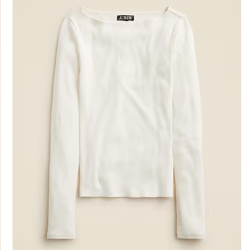J. Crew Fine Knit Boatneck
